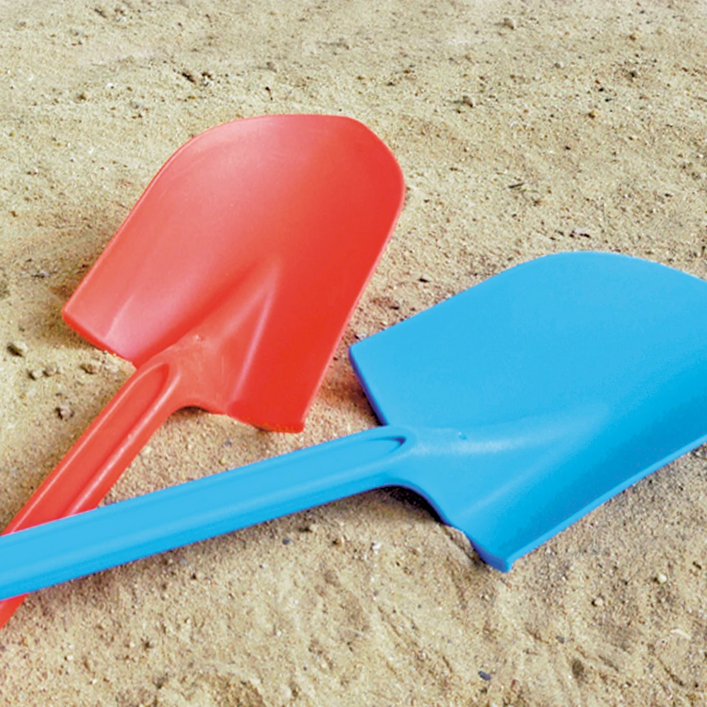 Pá de praia integrada para crianças, 53cm, brinquedo de neve, conjunto de brinquedos de areia, água ao ar livre, brinquedos de verão, presente para crianças