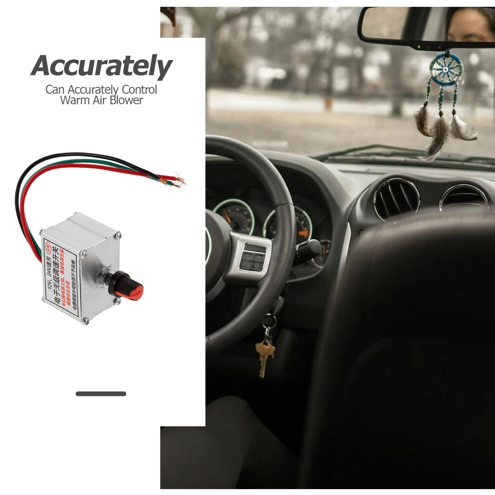 

Speed Control Heater Fan Dc Motor Electronic Variable Pvc Automotive Supply Controller Adjustable Speed