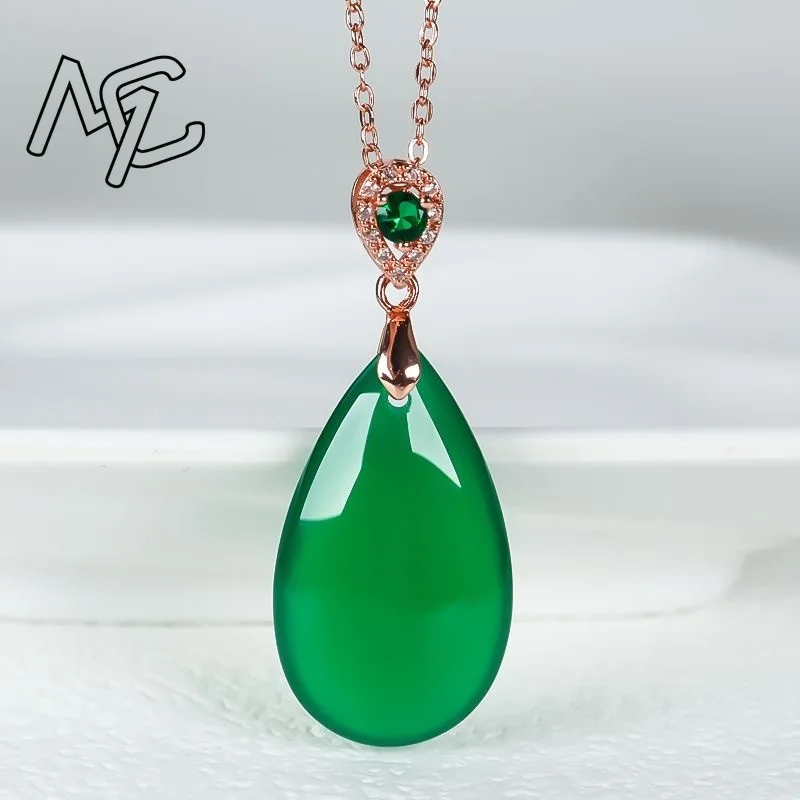 

Серьги-подвески из серебра 925 пробы с натуральным розовым агатом и халцедоном, оригинальные серьги-подвески «сделай сам», аксессуары для рук, женские ювелирные изделия Lucks