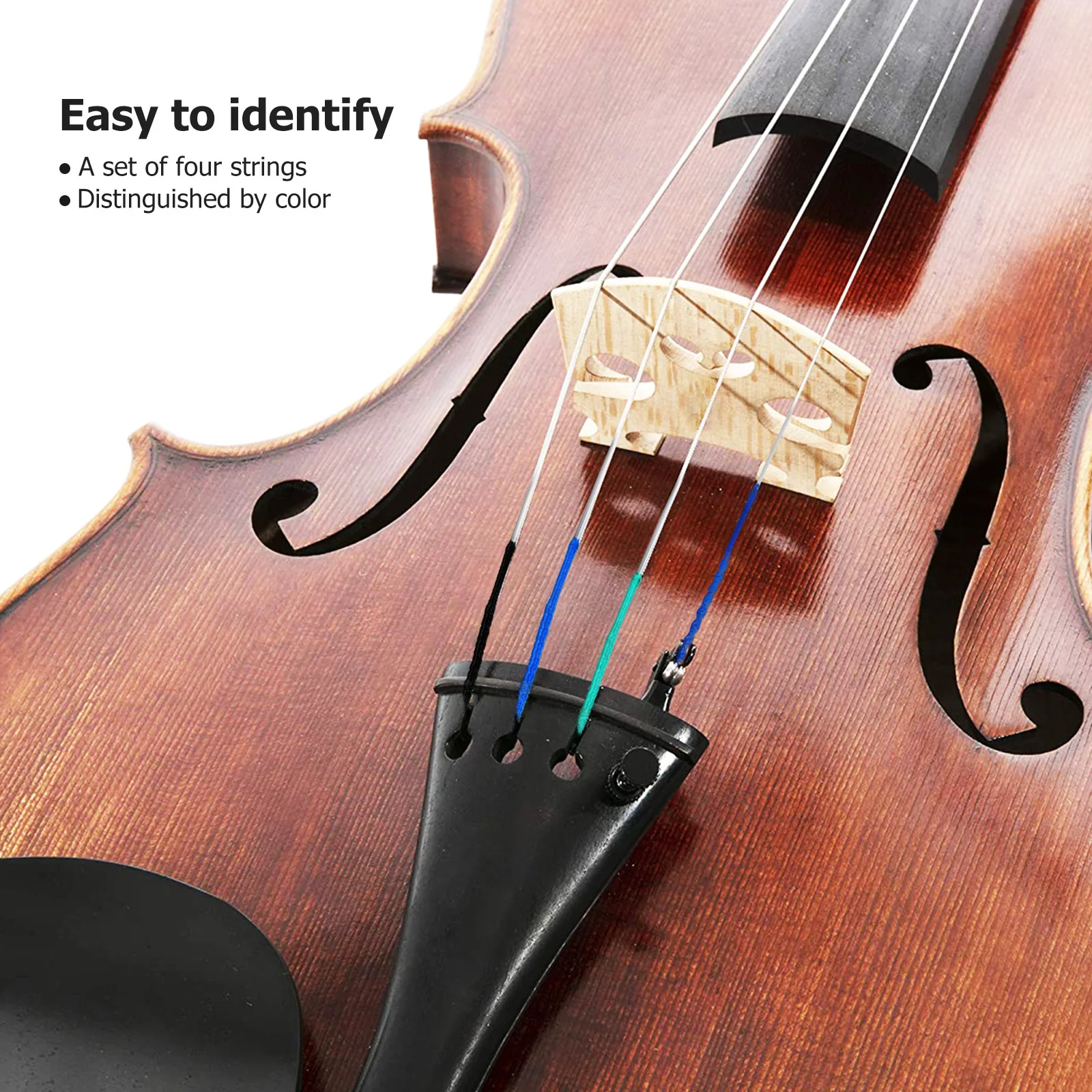 

Set 4/4 Steel Cores Universal For Violin Instruments Durable Steel Strings Violin Accessories Strings For Instruments