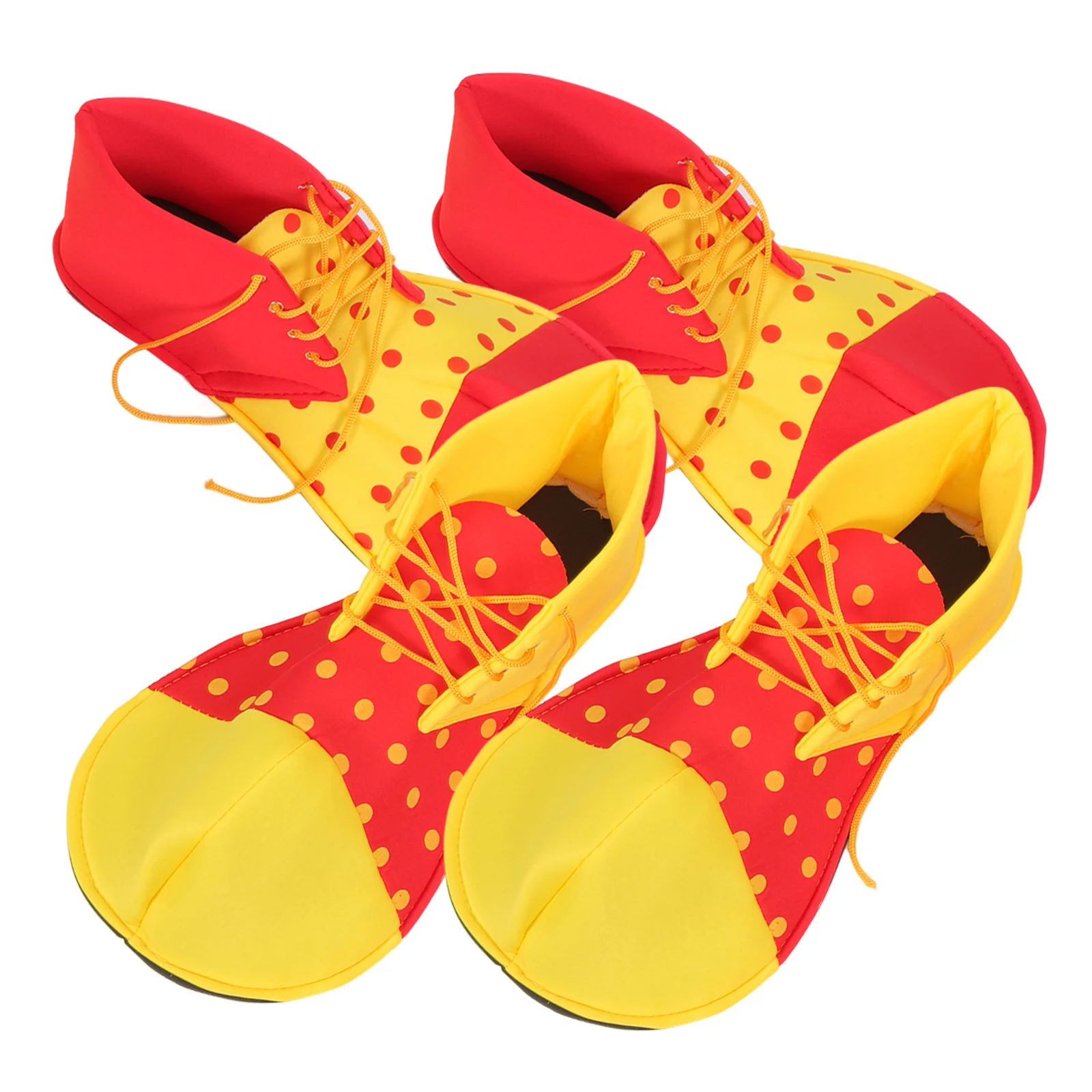 

2Pairs Clown Shoes Cosplay Halloween Big Costume Party Performance Comfortable Props Clown Costume Halloween Scary Shoes