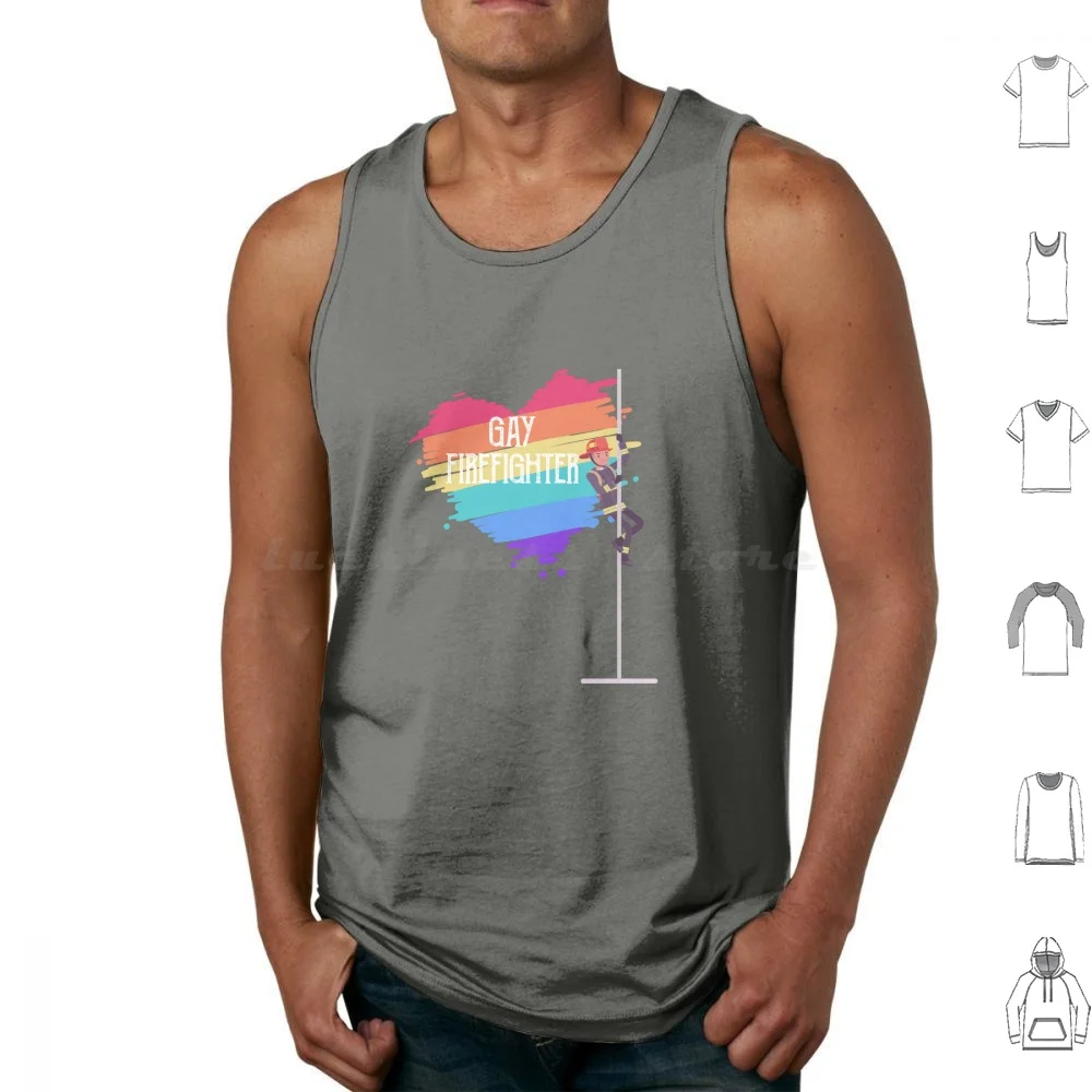 Firefighter Tank Tops Print Cotton Firefighter Firefighting Fire Fireman Hero Firefighter Dad Firefighter Jewelry
