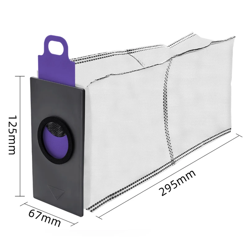 Dust Bag For Narwal Flow Vacuum Accessories Main Roller Side Brush Dust Bag Filter Mop Cloth Pads Replacement Spare Parts