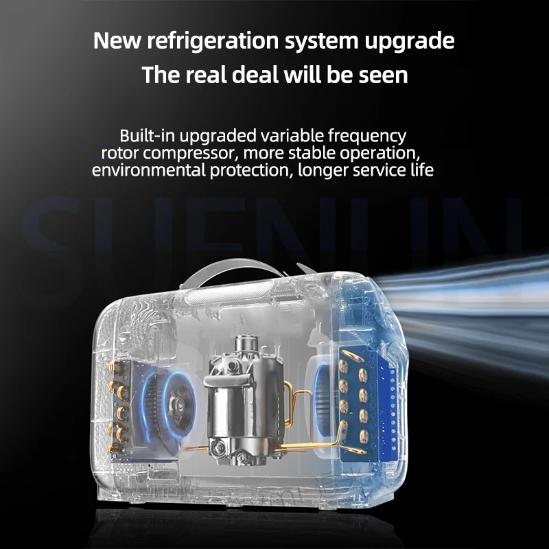 Mobile Air Conditioning Compressor Refrigeration Integrated Unit Outdoor Camping Tent Car Portable Hot And Cold Air Conditionin