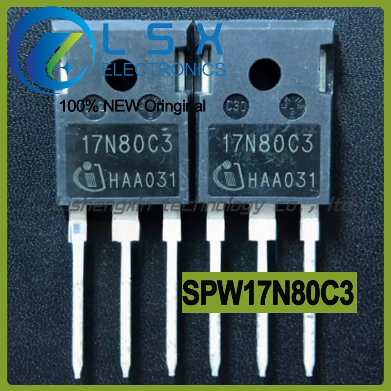 10pcs SPW17N80C3 17N80C3 TO-247 17A 800V New and Original