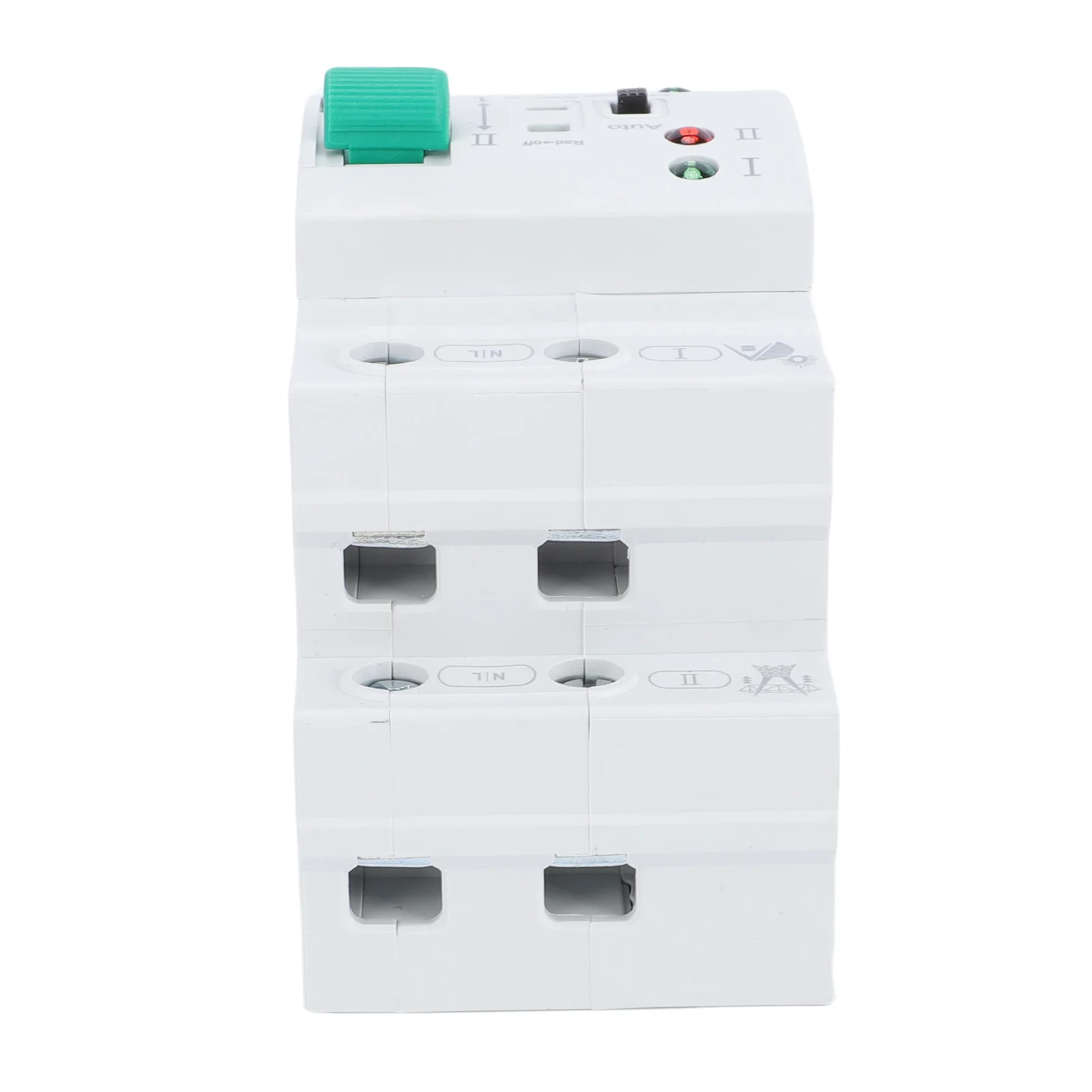 مفتاح نقل يدوي صغير ATS 2P 80A مولد منزلي مزدوج مفتاح جهاز انتقاء كهربائي تلقائي DIN السكك الحديدية جبل رقيقة للغاية P #2