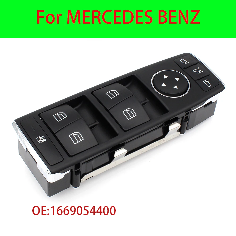 Window Lifter Switch For MERCEDES BENZ A-CLASS W176/B-CLASS W242 W246/M-CLASS W166/GLA-CLASS C117 X117 X156/GLE W166 1669054400