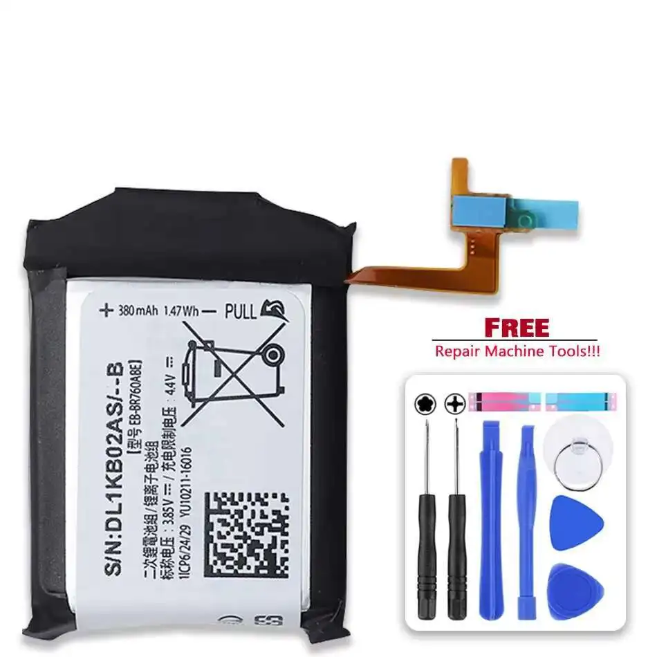 

250mAh-472Mah Battery For Samsung Gear S3 S2 3G (Frontier Classic) S S4 42mm 46mm R730 SM-R800 SM-R800 SM-R760 R732 SM-R750 R750
