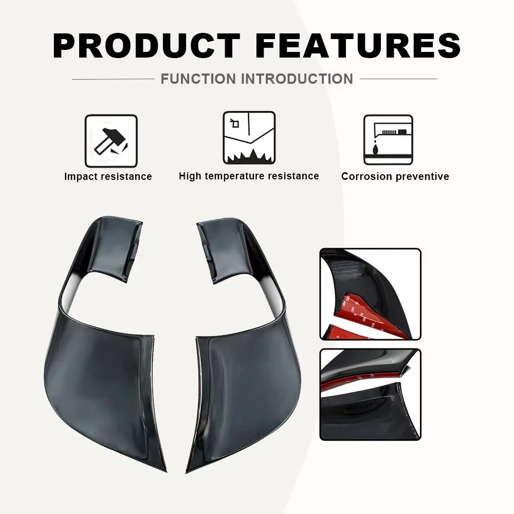 NEW R7 fairing fixed wing,Motorcycle accessories,R7 Winglet spoiler,For Yamaha YZF-R7 YZFR7 2021 2022 2023,air guide aileron