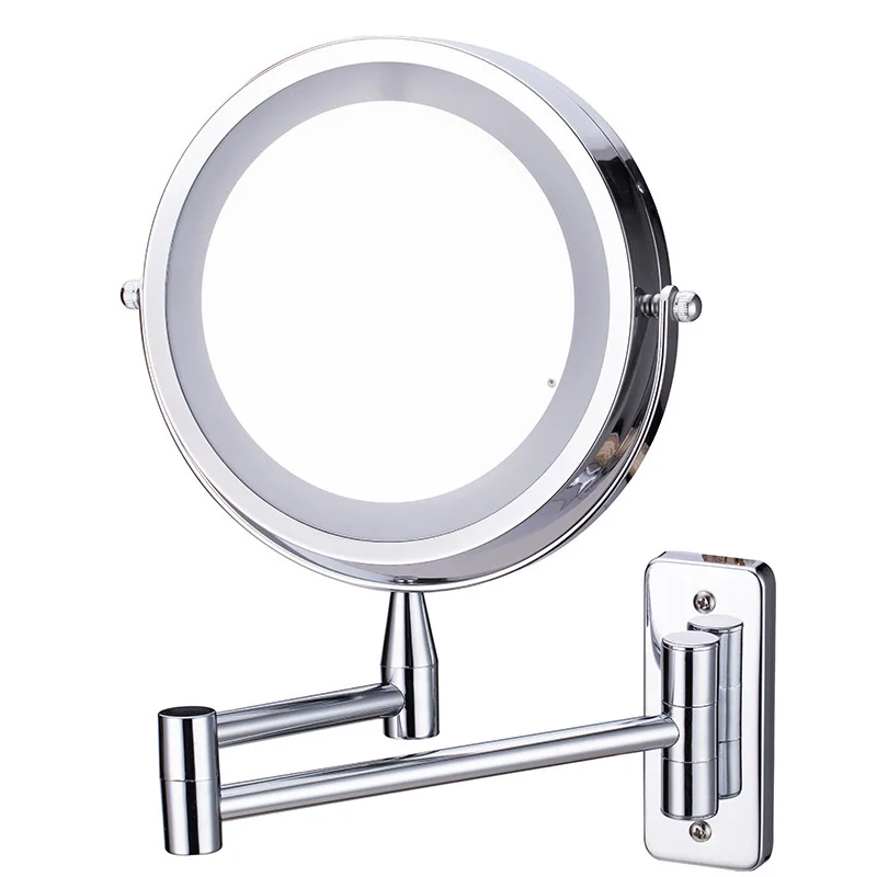 3X Bathroom Smart LED Mirror High Quality 7inch Cosmetic Mirror Wall Mounted Mirror