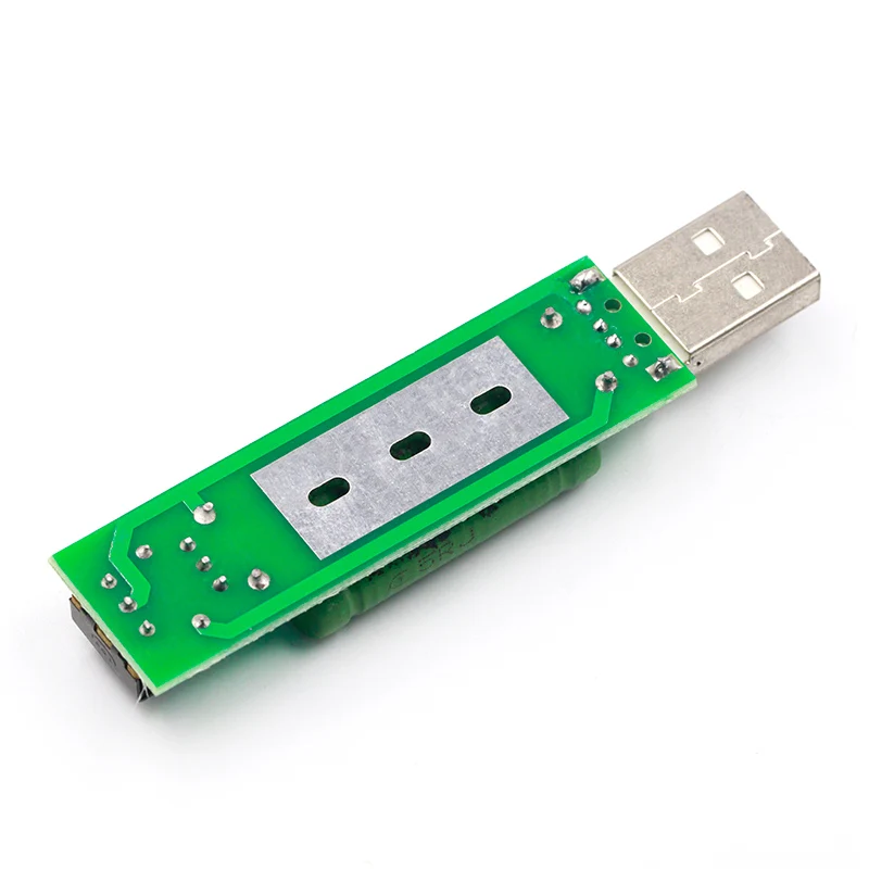 جهاز اختبار الحمل الحالي للكشف عن شحن USB ، مع مفتاح تبديل لتصريف 2A و 1A ، مقاومة الشيخوخة