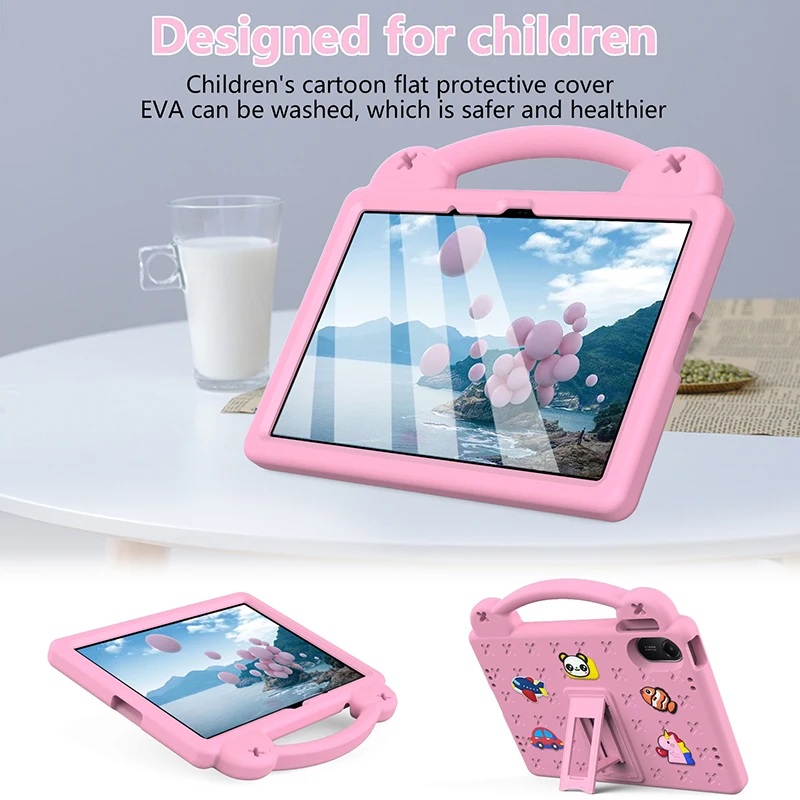 Etui EVA Bear Case dla Xiaomi Redmi Pad 2 2025 11 cali Etui na tablet Przyjazne dla dzieci, odporny na wstrząsy futerał ochronny na Redmi Pad 2 11 cali — zdjęcie produktu 6
