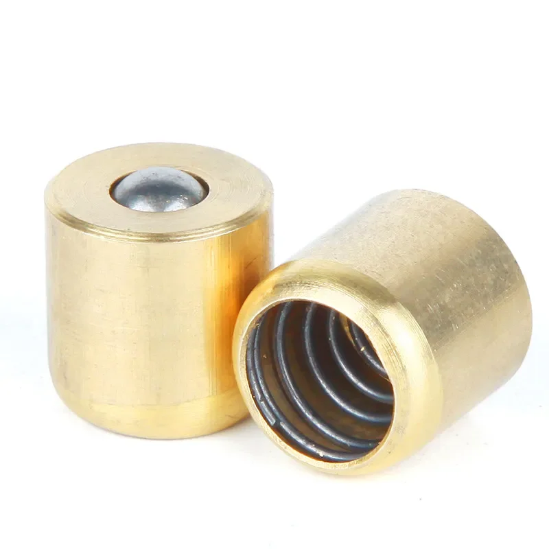 5pcs Brass Press Fit Ball Oil Cup Push Button Oiler Gas Engine Motor Machine Tool Fittings