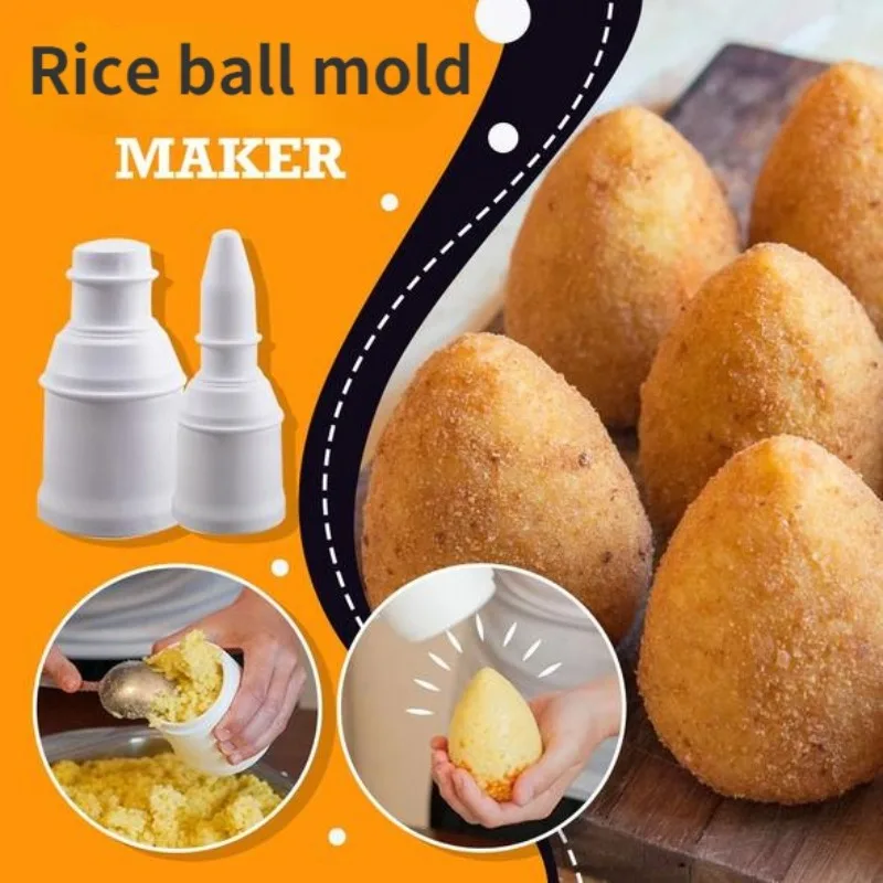 DIY Rice Ball Press Maker Kitchen Meat Balls Mold Reusable Sushi Tool  Handmade Bento Mould