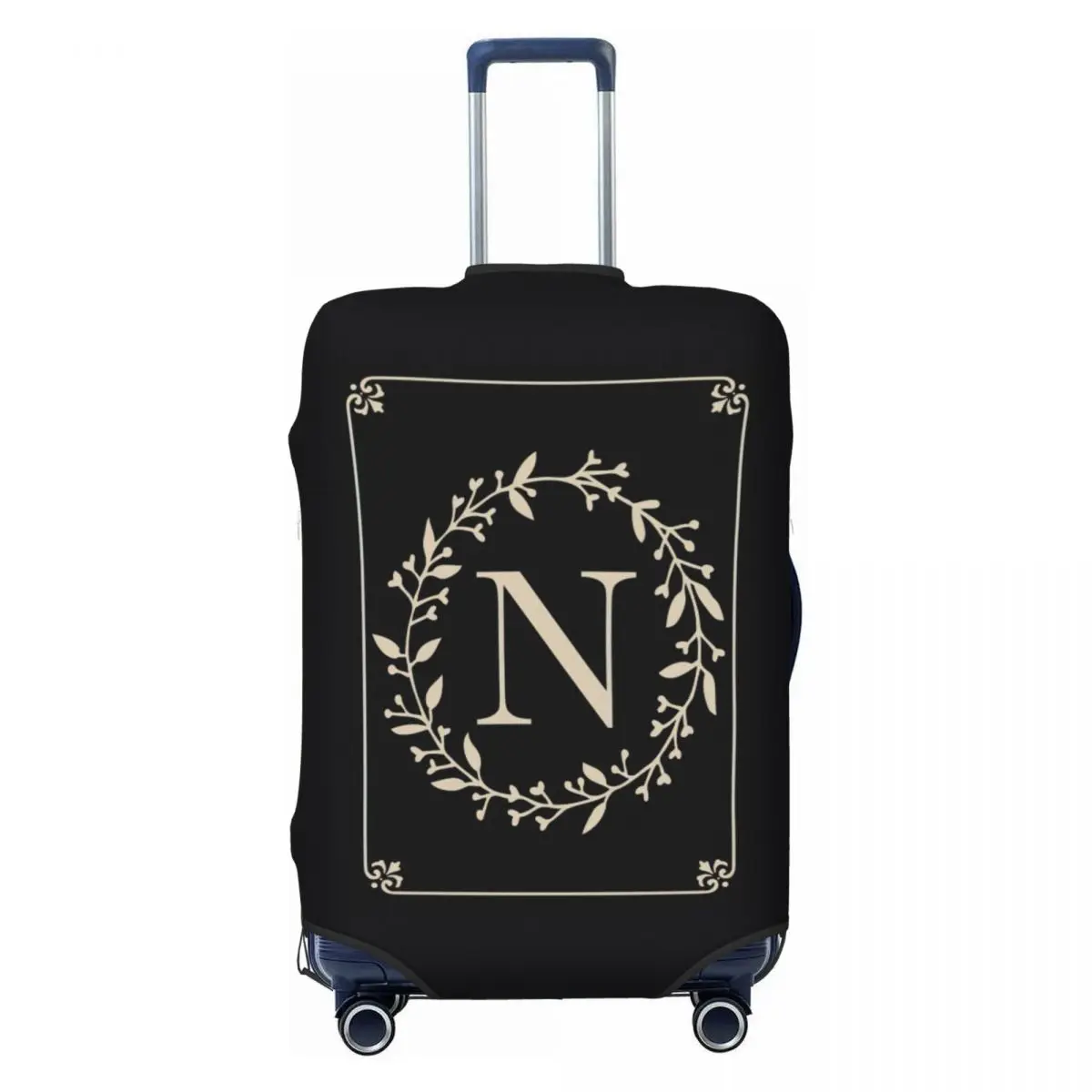 

Classic Monogram Letter N Print Luggage Protective Dust Covers Elastic Waterproof 18-32inch Suitcase Cover Travel Accessories