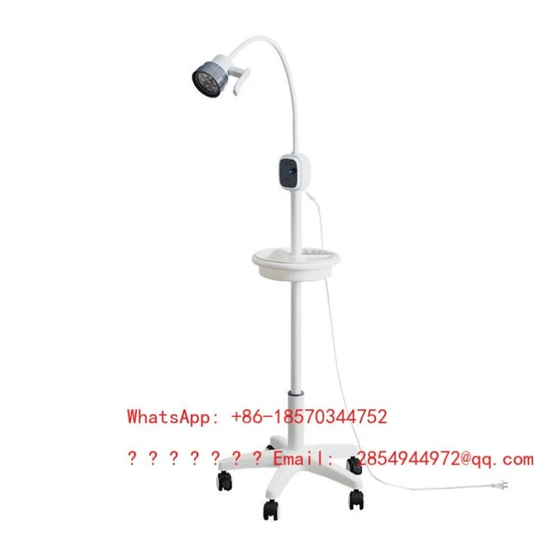 Surgical Lighting Shadowless Lamp with Wheel Movable Led Cold Light Shadowless Floor Lamp