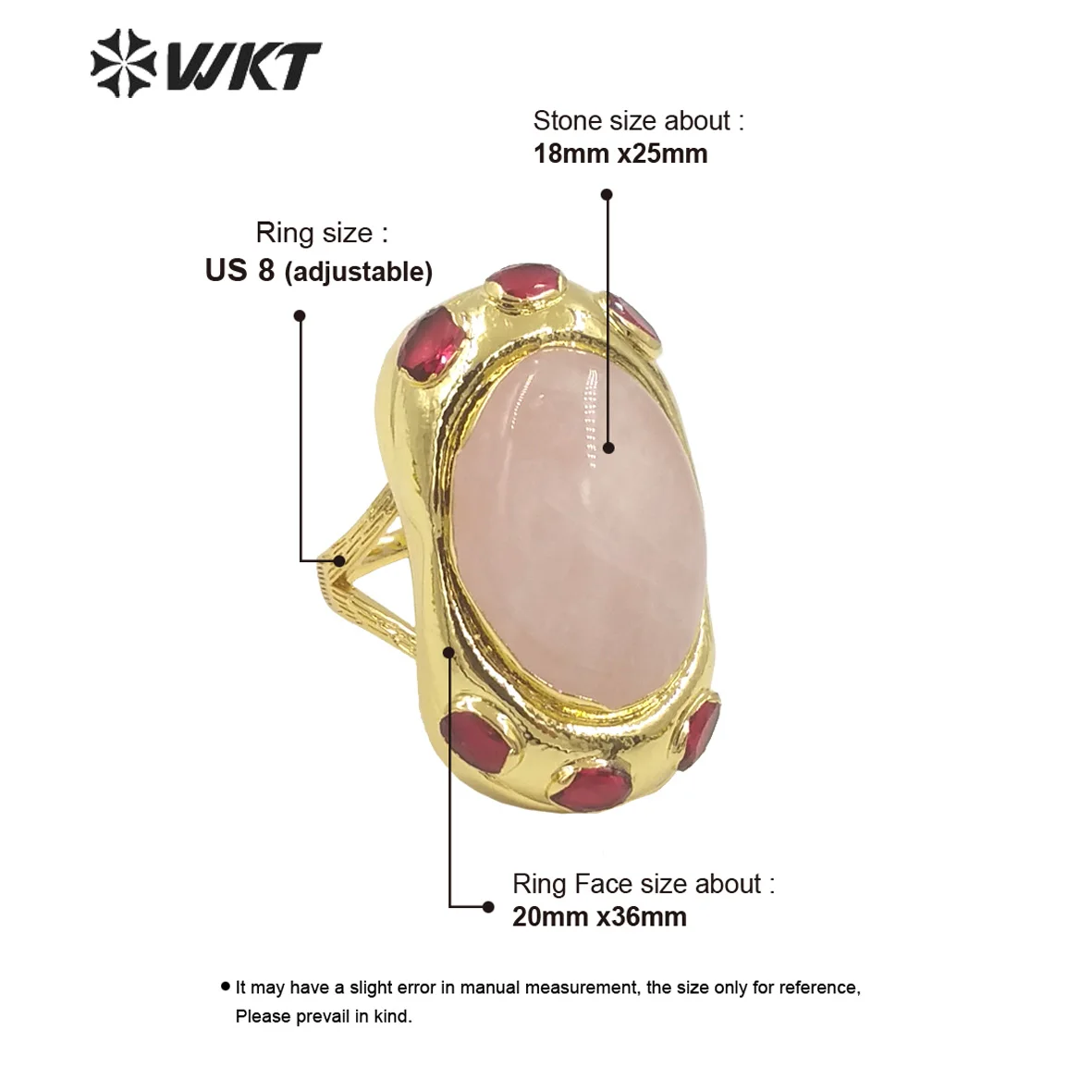 WT-R501 جميلة الأحجار الكريمة الملونة حجر السج الأسود وحجر الجمشت مع مكعب الزركون معبد خواتم لائق للنساء #6