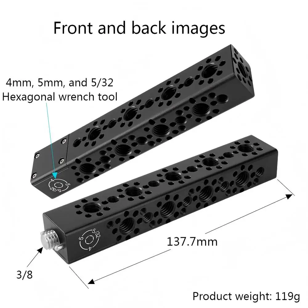 Universal Arri positioning top handle fixture handle can be spliced with universal handle