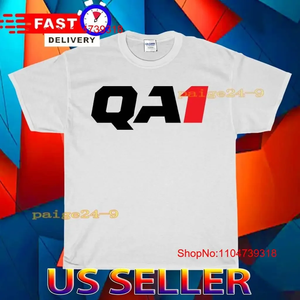 NEW SHIRT QA1 LOGO T FUNNY AMERICAN USA UNISEX TEE SIZE S 5XL vintage Washed Soft Comfortable Casual homme fashion Unisex