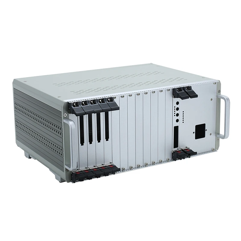 Custom 4u Chassis Enclosure Electronic Aluminum Instrument All Panel Profile Structure Subrack