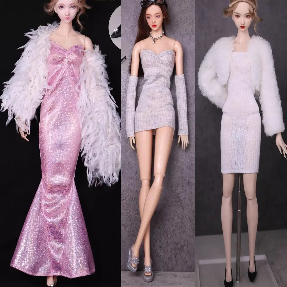 Yüksek kalite moda bebek parti giysileri zarif rahat giyer peluş ceket 10 stilleri 30cm oyuncak bebek giysileri 11.5 \