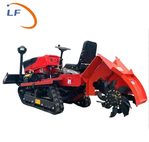 Agricultural Machinery Farm Tractor Tracked Rotary Tiller Mini Tractor Equipment Agriculture Cultivators For Sale