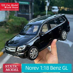 Norev-Alloy Car Model Collection,ベンツglクラスgl500 SUV,友人や家族への静的バケーションギフト,1:18