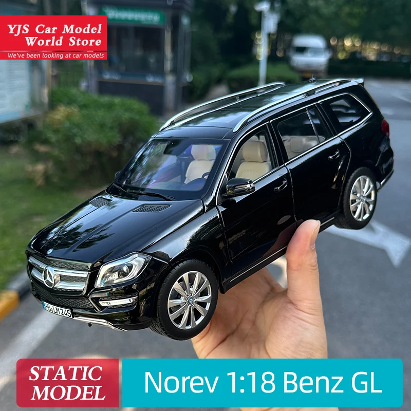 NOREV 1:18 FOR Benz GL-class GL500 SUV Alloy car model collection gift to friends and family Static holiday gift collection