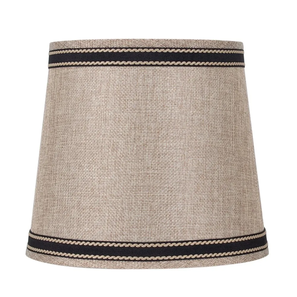 

Mix & Match 6x7.5x6.5" Grey Linen Accent Lamp Shade, Round