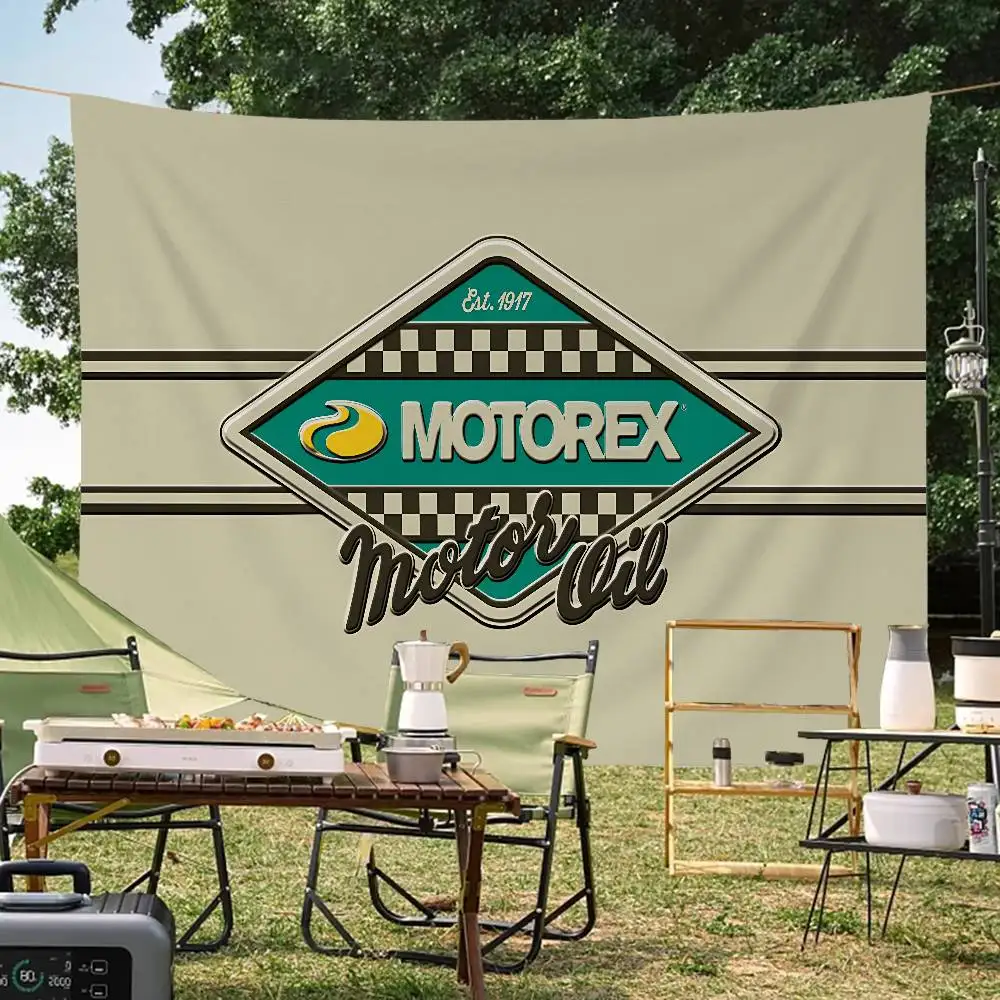 M-Motorexs Retro Flags Multiple Choice Living Studio Booth Interior Decoration Banner