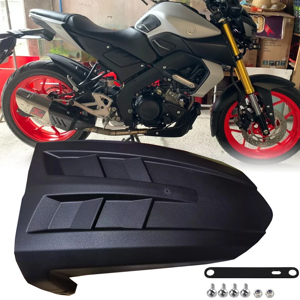 

Motorcycle Rear Tire Hugger Fender Mudguard Extension Extender Splash Guard For Yamaha MT15 MT 15 2019 2020 2021 2022 MT-15 Part