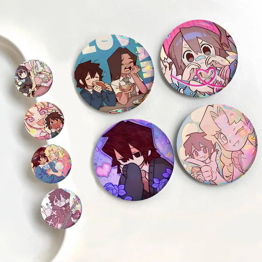 Comics I Love Amy Round Badges Can Be Used To Decorate Clothes And Backpack Pins