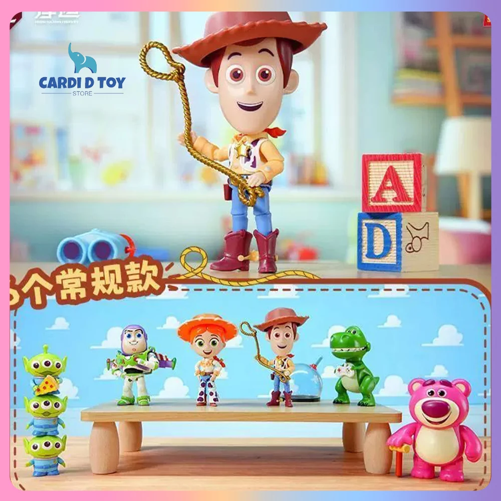 

New Genuine Toy Story Blind Box Toy Story Merchandise Anime Figures Ornament Gift Toy Assembled Figures Series Mystery Box