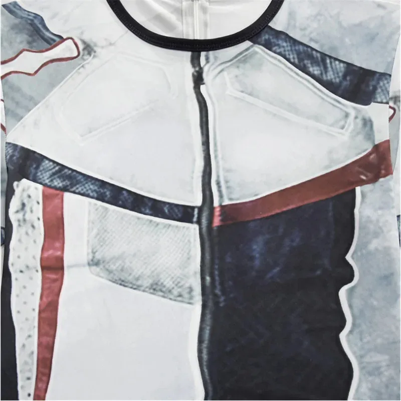 بوي أحفاد 3 كارلوس بذلة شعر مستعار تأثيري حلي ثلاثية الأبعاد مطبوعة Zentai دعوى الطفل حفلة عيد ميلاد هالوين ازياء للأطفال