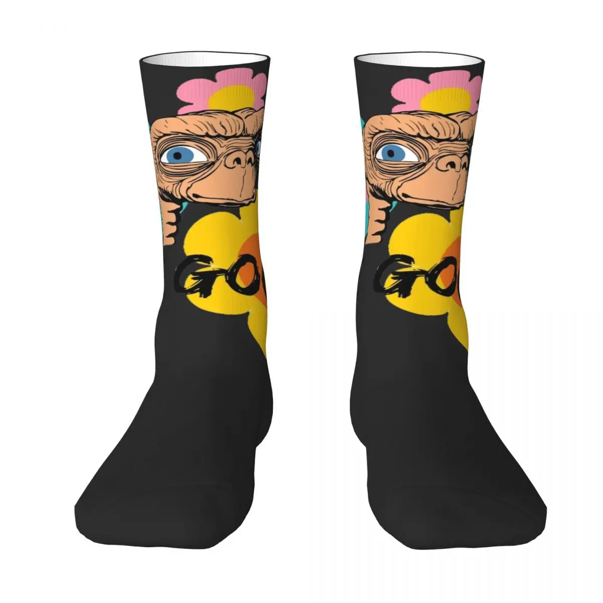 ET Men Women Socks, Harajuku E.T. The Extra-Terrestrial Alien Film,Windproof Beautiful Suitable for all seasons Dressing Gifts