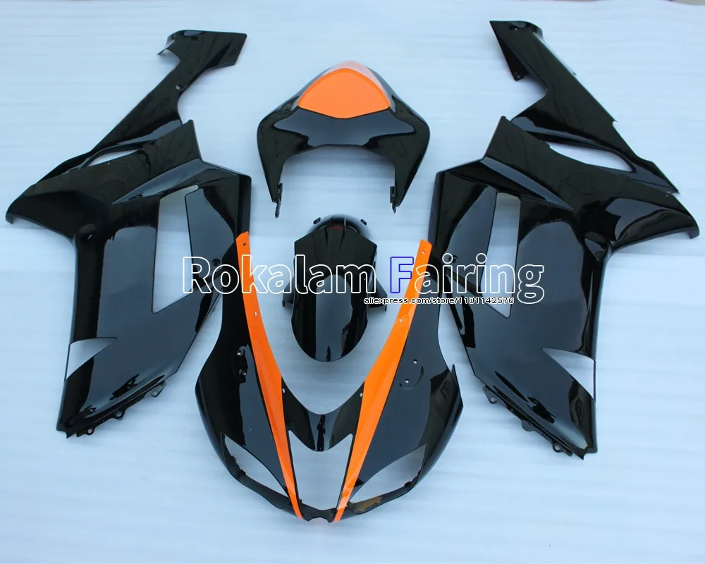

For Kawasaki Ninja ZX-6R Motorbike Cowling 07 08 ZX 6R Aftermarket kit 636 2007 2008 ZX6R Fairings (Injection molding)
