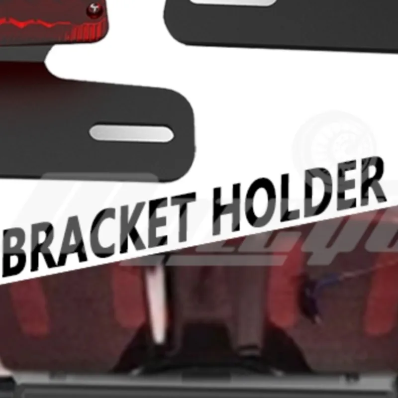 Soporte para Placa de Matrícula de Motocicleta para Honda XR250 Motard 2003-2008 XR250R 1996-2003 XR400 Motard 2005-2008 XR400R 1996-2004