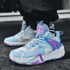 

Высококачественные мужские баскетбольные кроссовки, женские светоотражающие баскетбольные кроссовки, мужские уличные резиновые противоскользящие спортивные тренировочные туфли, мужские