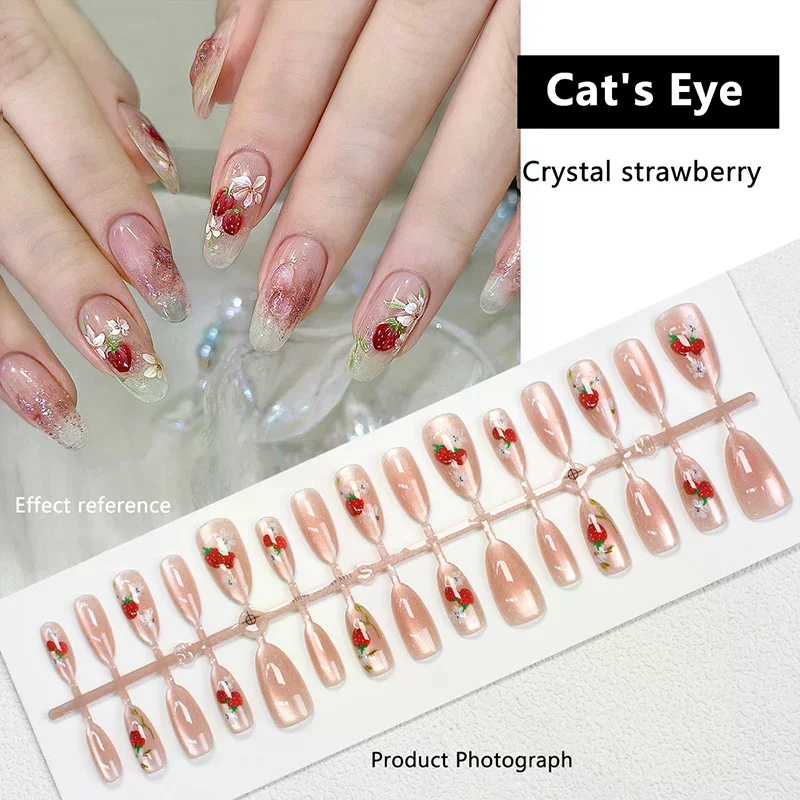 Cat Eye False Nails Wearing Ar - đánh giá và giá Nail Art Cat Eye Simple