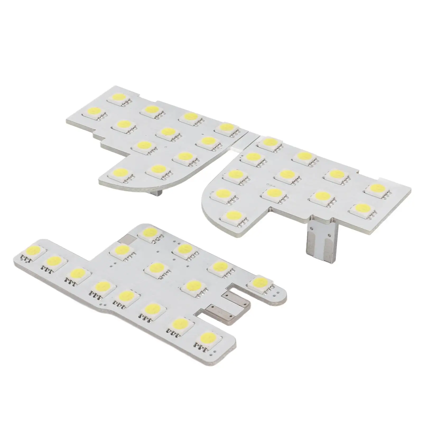 3Pcs/Set 48SMD 39LEDs Car Interior Reading Light 12V 5W for White 8000LM Ceiling Lamps Replacement for Honda crv 2017 2018 2019