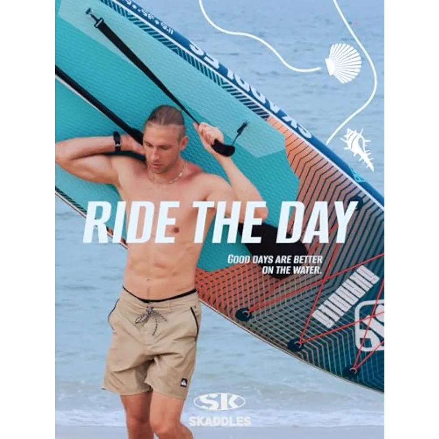 Inflatable SUP for family use PVC material blue color super wide 35 deck with non-slip EVA surface and high weight capacity