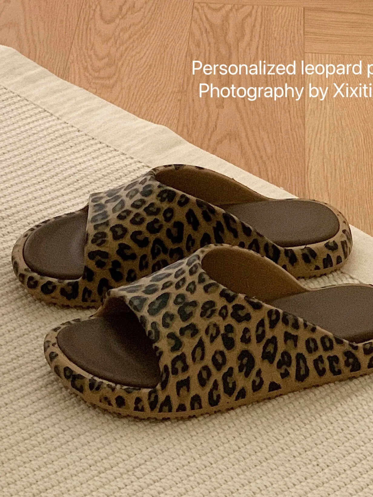 Women Slippers Leopard Print Slippers For Women 2024 Summer Home Indoor Slippers Flat Bottomed Trawl Outdoor Beach Shoes