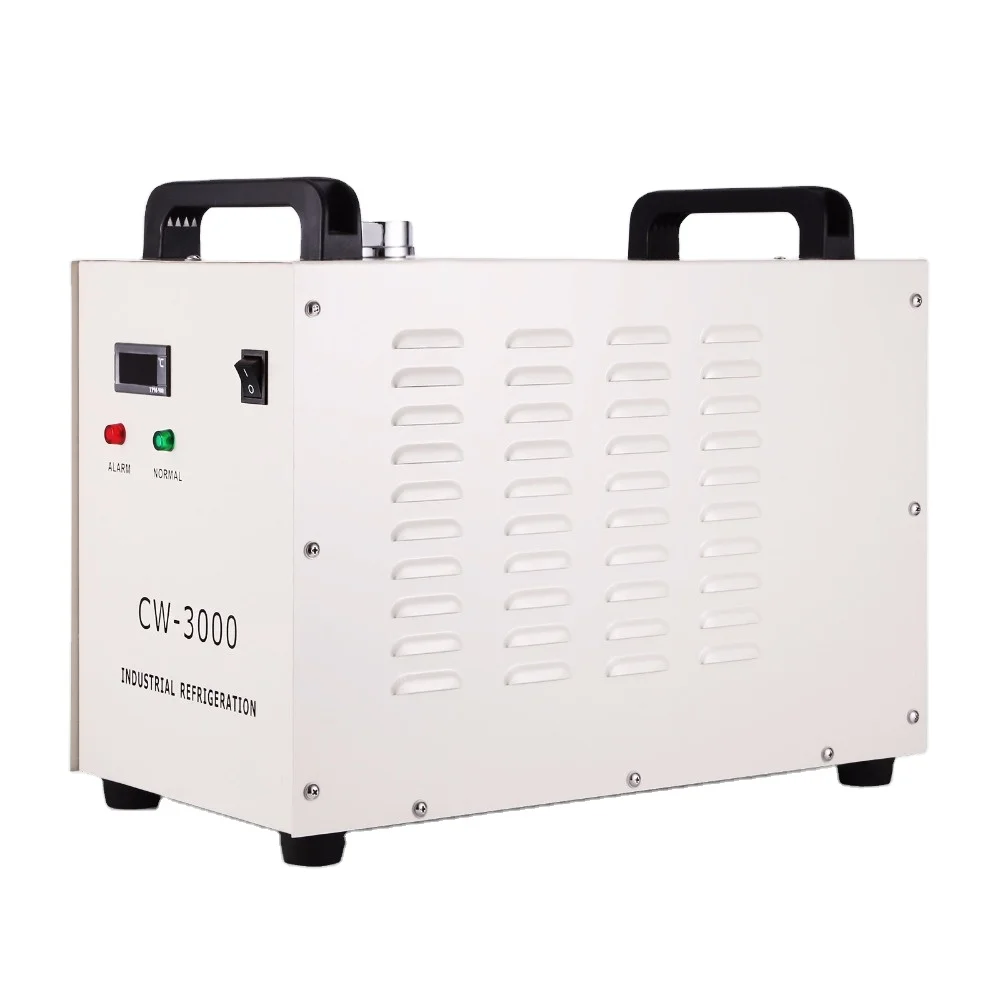 SIHAO CW-3000 INDUSTRIAL WATER CHILLER 60W/80W GLASS LASER TUBE LASER ENGRAVER