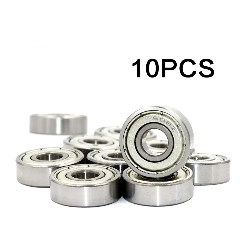 20pcs Bearing 603 604 605 606 607 608 609 623 624 625 626 627 628zz 2RS 8x22x7mm  3x10x4mm Carbon Steel