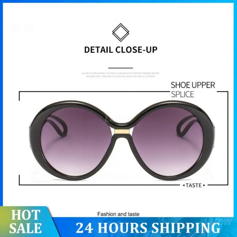 1PCS Big Round Sunglasses Vintage Style Stylish Eye-catching Vintage Mirror Sunglasses Oversized Sunglasses Instagram-worthy