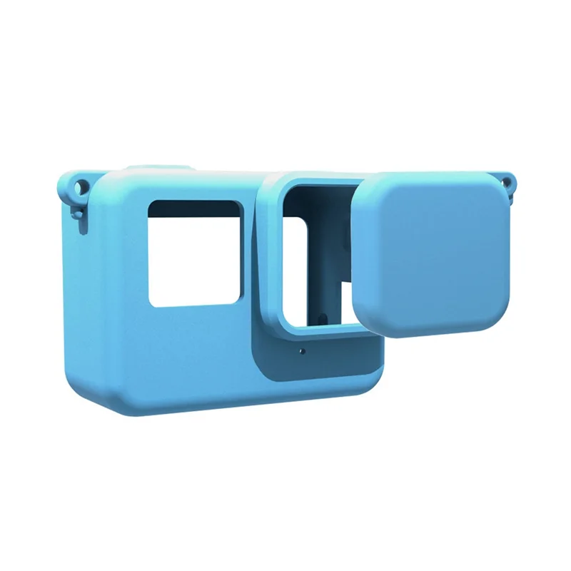 Силиконовый чехол для Shadowstone Insta360 Ace, крышка объектива, многофункциональная портативная камера, аксессуары синего цвета