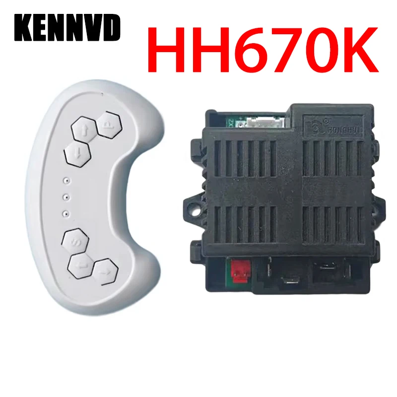 

6V 12V HH670K children's electric ride on toy car 2.4G Bluetooth remote control receiver motor control box motherboard unit