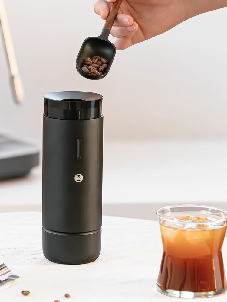 

Portable Coffee Bean inder Timemore Small Cyclone 0S Outdoor Auatic inding hine for Espro And Handbrew