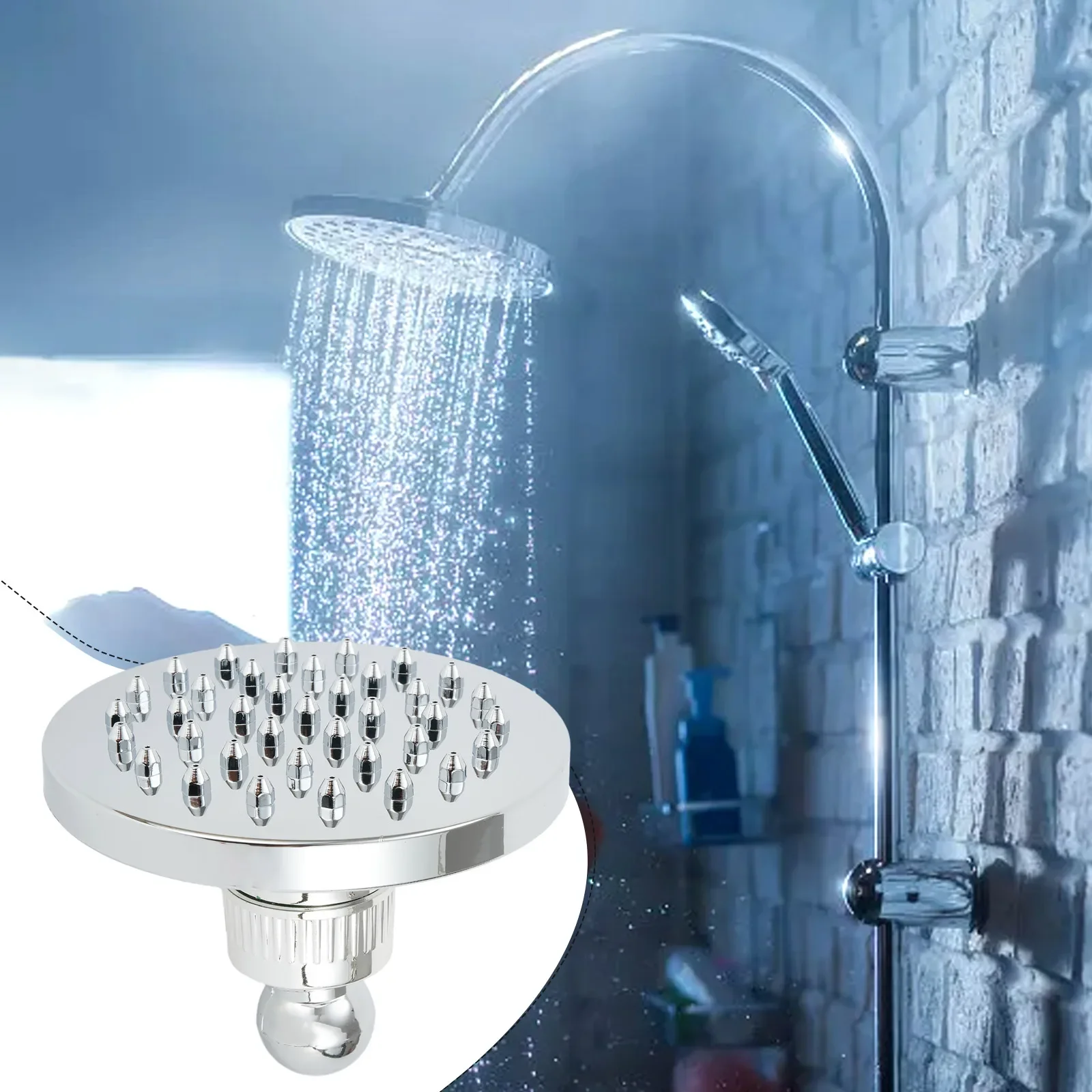 High Quality Shower Head Shower Top Comfortable Durable Internal Thread Plumbing Relieves Fatigue For Bathroom