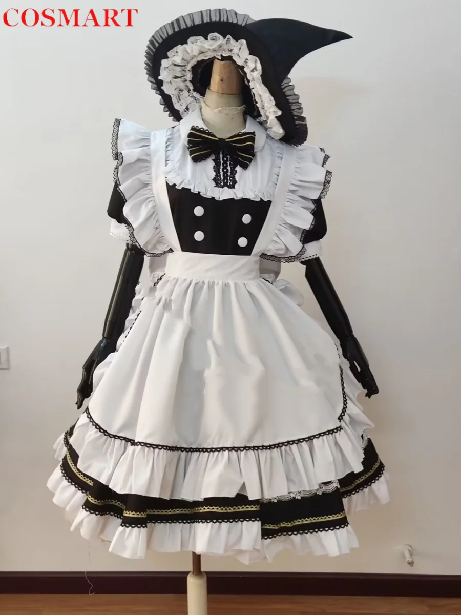 

COSAMRT Touhou Project Kirisame Marisa Dress Cosplay Costume Cos Game Anime Party Uniform Hallowen Play Role Clothes Clothing